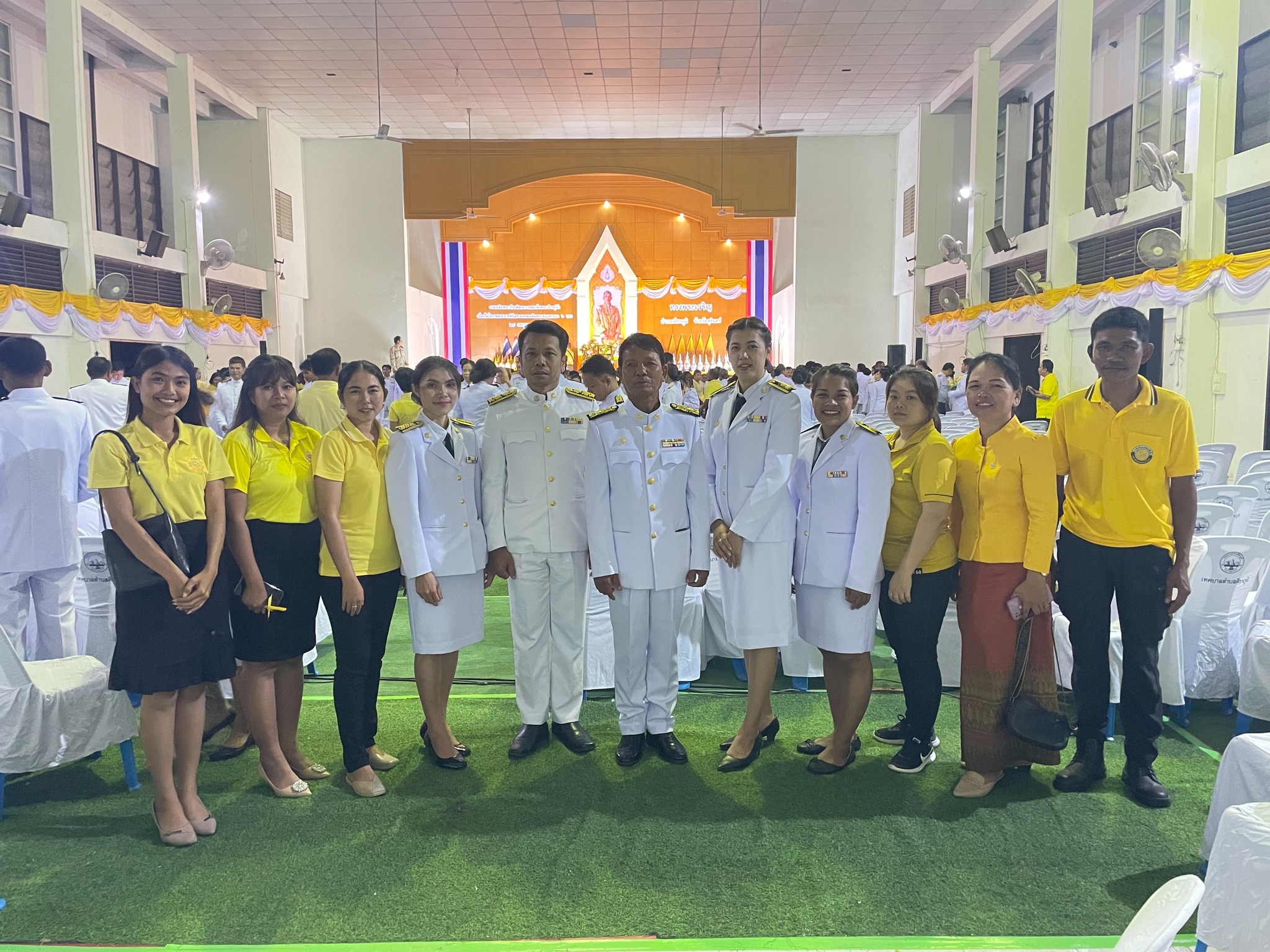 ร่วมพิธีถวายราชสักการะและวางพานพุ่ม และพิธีจุดเทียนถวายพระพรชัยมงคล ในกิจกรรมเฉลิมพระเกียรติพระบาทสมเด็จพระเจ้าอยู่หัว เนื่องในโอกาสพระราชพิธีมหามงคลเฉลิมพระชนมพรรษา 6 รอบ 28 กรกฎาคม 2567
