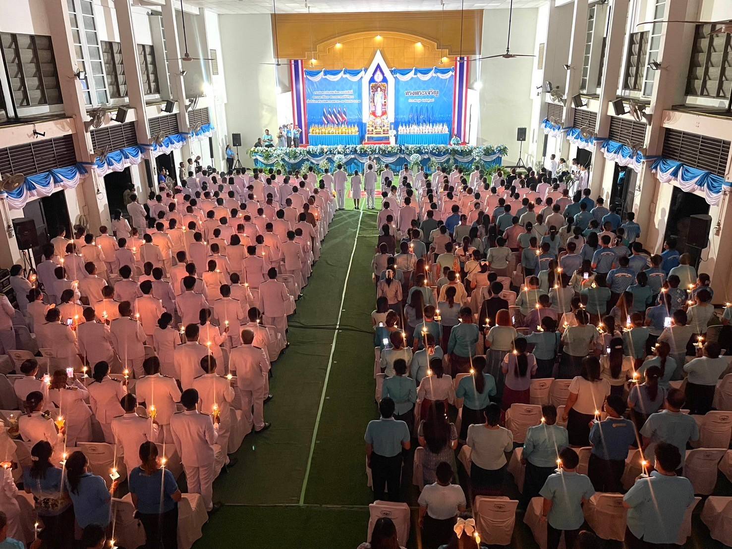 ร่วมพิธีถวายราชสักการะและวางพานพุ่ม และพิธีจุดเทียนถวายพระพรชัยมงคล ในร่วมกิจกรรมเฉลิมพระเกียรติสมเด็จพระนางเจ้าสิริกิติ์ พระบรมราชินีนาถ พระบรมราชนนีพันปีหลวง เนื่องในโอกาสวันเฉลิมพระชนมพรรษา 12 สิงหาคม 2567
