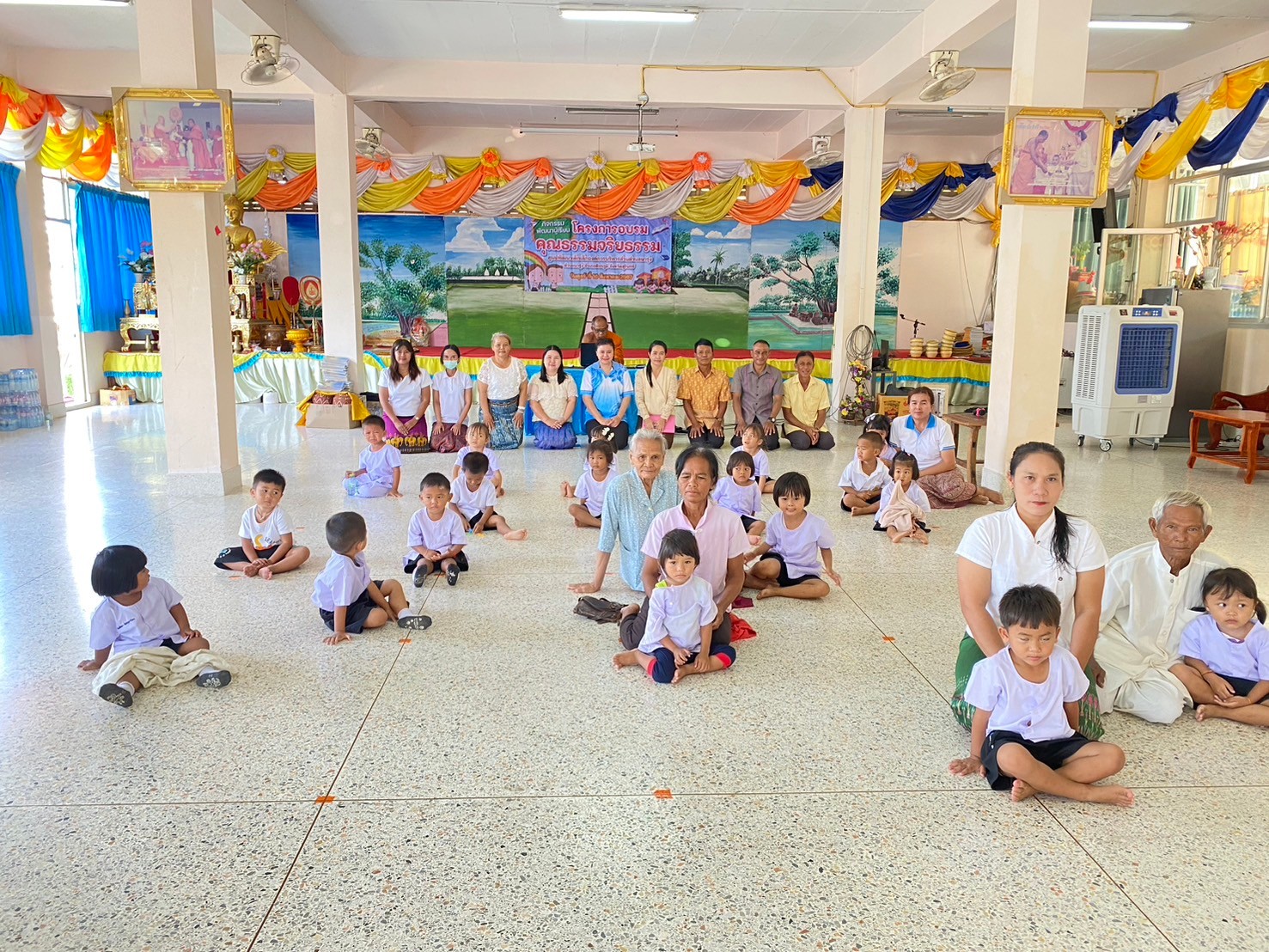 จัดกิจกรรมพัฒนาผู้เรียนโครงการอบรมคุณธรรมจริยธรรม ประจำปีงบประมาณ 2567